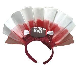Chasing Fireflies Tootsie Roll Headpiece Headband For Tootsie Roll Costume OS